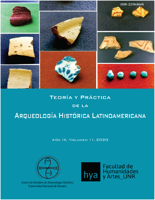 					Ver Vol. 11 Núm. 1 (2020): Teoría y Práctica de la Arqueología Histórica Latinoamericana
				
